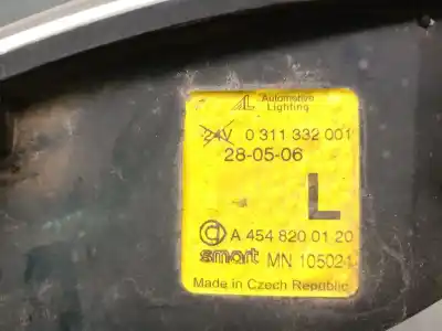 Pezzo di ricambio per auto di seconda mano pilota anteriore sinistro per smart forfour (454) 1.1 (454.033) riferimenti oem iam a4548200120 0311332001 automotive a4548200120