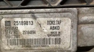 Автозапчастина б/у ебу контролер двигуна для opel antara a (l07) 2.2 cdti посилання на oem iam 25189813  