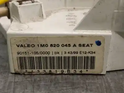 Second-hand car spare part heating / air conditioning control panel for seat toledo ii (1m2) 1.9 tdi oem iam references 1m0820045a  1m0820045a