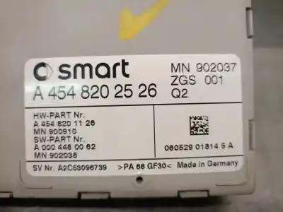 Автозапчасти б/у электронный модуль за smart forfour (454) 1.1 (454.033) ссылки oem iam a4548202526  