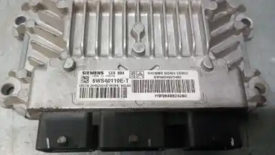 Second-hand car spare part ecu engine control for citroen c3 1.4 hdi exclusive oem iam references 9654925480 5ws4011et siemens 
