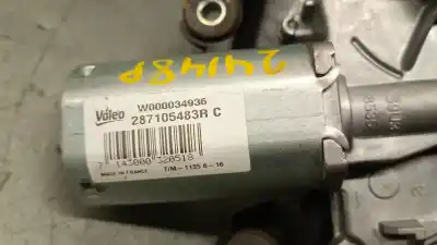 Автозапчастина б/у двигатель заднього склоочисника для renault captur i (j5_, h5_) 1.5 dci 90 посилання на oem iam 287105483r w000034936 valeo 
