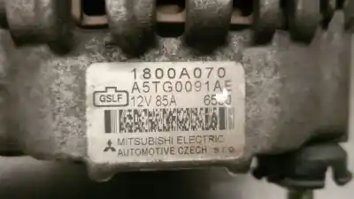 Peça sobressalente para automóvel em segunda mão alternador por smart forfour (454) 1.1 (454.033) referências oem iam 1800a070 a5tg0091ae mitsubishi a1351540202