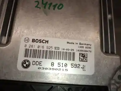 Second-hand car spare part ecu engine control for bmw x1 (e84) sdrive 18 d oem iam references dde851059201 0281016925 bosch 