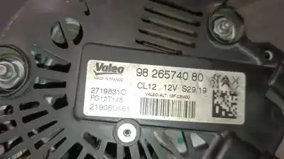 Second-hand car spare part alternator for citroen grand c4 spacetourer (3a_, 3e_) 1.2 puretech 130 oem iam references 9826574080 2719831c valeo 9826574080