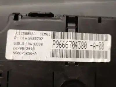 Second-hand car spare part dashboard for citroen c4 picasso ii 2.0 bluehdi 135 oem iam references 9666704380  6103v1