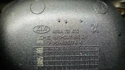 Автозапчасти б/у задняя левая наружная ручка за kia carnival ii (gq) 2.9 crdi ссылки oem iam k53a73410  k53b72410bxx