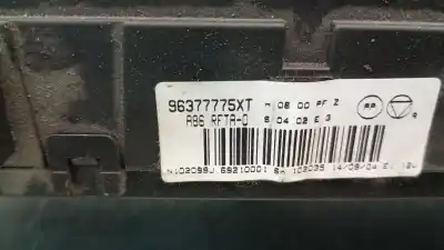 Peça sobressalente para automóvel em segunda mão comando de sofagem (chauffage / ar condicionado) por citroen c3 1.4 hdi exclusive referências oem iam 96377775xt  6451ry