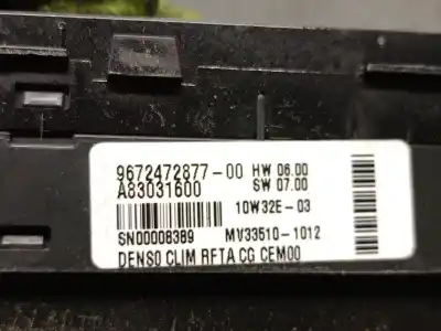 Автозапчастина б/у клімат-контроль для citroen c4 picasso ii 2.0 bluehdi 135 посилання на oem iam 9672472877  6451wk