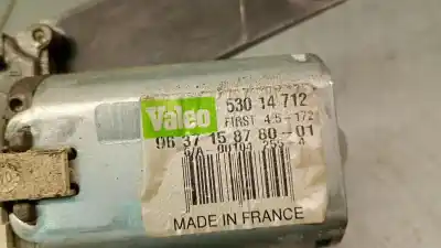 Second-hand car spare part rear windshield wiper motor for citroen c3 1.4 hdi exclusive oem iam references 9637158780 53014172 valeo 6405j9