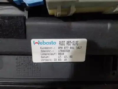 Автозапчасти б/у электрическая крыша за audi a3 (8p) 2.0 tdi ссылки oem iam 8p0877041  8p0877049