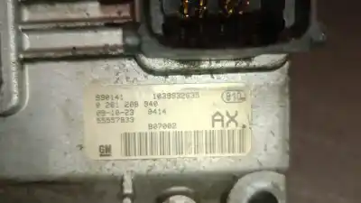 Second-hand car spare part ecu engine control for opel corsa d (s07) 1.2 (l08 l68) oem iam references 55557933 0261208940 bosch 