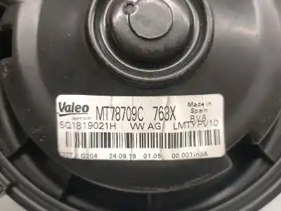 Peça sobressalente para automóvel em segunda mão motor de sofagem por seat leon st (5f8) fr referências oem iam 5q1819021h mt78709c valeo 5q1819021h