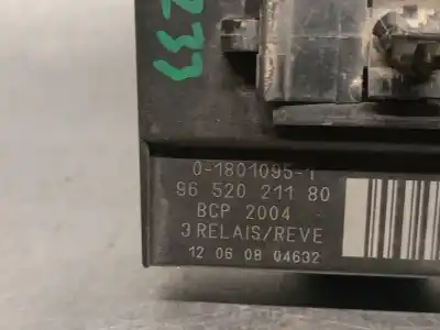 Tweedehands auto-onderdeel voorverwarmingsdoos voor citroen c3 ii (sc_) 1.4 hdi 70 (sc8hzc sc8hr0 sc8hp4) oem iam-referenties 9652021180 018010951 