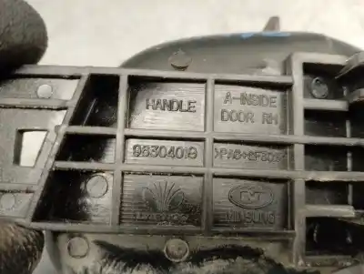 Pezzo di ricambio per auto di seconda mano maniglia interna posteriore destra per daewoo lanos 1.5 cat riferimenti oem iam 96304019  