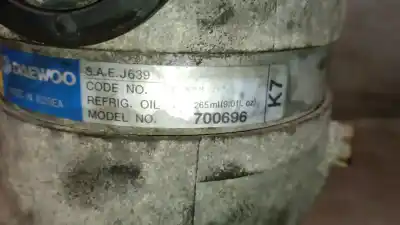 Peça sobressalente para automóvel em segunda mão compressor de ar condicionado a/a a/c por daewoo lanos 1.5 cat referências oem iam 700696  