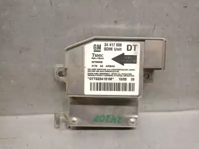Peça sobressalente para automóvel em segunda mão centralina de airbag por opel combo tour 1.3 cdti 16v referências oem iam 24417008