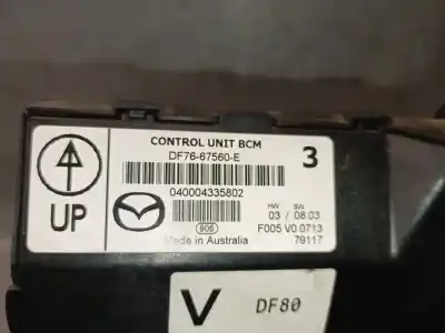 Peça sobressalente para automóvel em segunda mão módulo eletrônico por mazda 2 lim. (de) 1.5 16v cat referências oem iam df7667560e f005v00713 bosch 