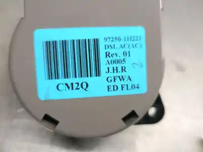 Second-hand car spare part heating / air conditioning control panel for kia cee'd fastback (ed) 1.4 oem iam references 972501h221  972501h221