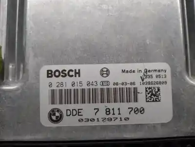 Second-hand car spare part ecu engine control for bmw 3 touring (e91) 320 d oem iam references 7811700 0281015043 bosch 