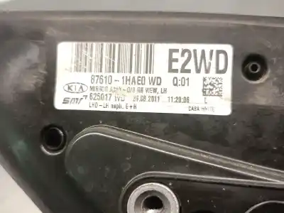 Peça sobressalente para automóvel em segunda mão espelho retrovisor esquerdo por kia cee'd fastback (ed) 1.4 referências oem iam 876101hae0 625017wd smr 876101hae0