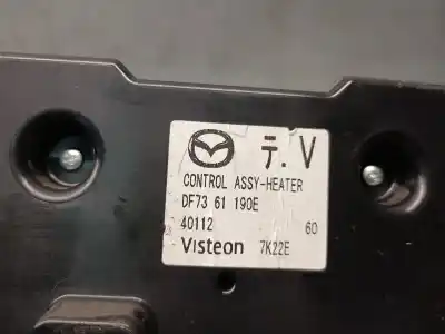 Peça sobressalente para automóvel em segunda mão comando de sofagem (chauffage / ar condicionado) por mazda 2 lim. (de) 1.5 16v cat referências oem iam df7361190e  