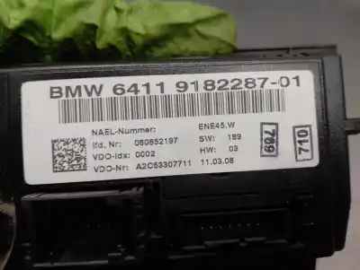 Peça sobressalente para automóvel em segunda mão comando de sofagem (chauffage / ar condicionado) por bmw 3 touring (e91) 320 d referências oem iam 6411918228701  64119199260