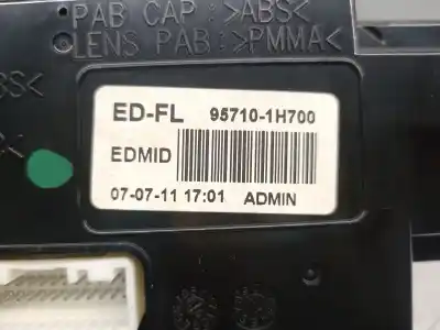 Second-hand car spare part multifunction display for kia cee'd fastback (ed) 1.4 oem iam references 957101h700  957101h700