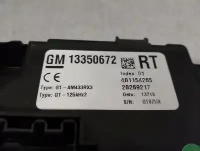 Second-hand car spare part fuse box unit for opel corsa d 1.2 cat (a 12 xer / ldc) oem iam references 13350672  