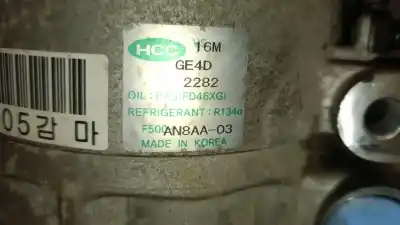 Second-hand car spare part air conditioning compressor for kia cee'd fastback (ed) 1.4 oem iam references 977012h040 f500an8aa03 hcc 977012h040