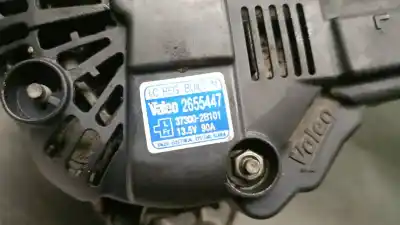 Pezzo di ricambio per auto di seconda mano alternatore per kia cee'd fastback (ed) 1.4 riferimenti oem iam 373002b101 2655447 valeo 373002b101