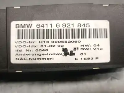 Peça sobressalente para automóvel em segunda mão comando de sofagem (chauffage / ar condicionado)  por bmw serie 3 compact (e46) 2.0 16v diesel cat referências oem iam 64116921845 h16000552060 vdo 64116931839