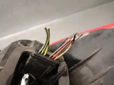 Second-hand car spare part left tailgate light for citroen c4 lim. 1.6 16v oem iam references 6350ks  6350ks