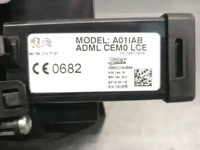 Second-hand car spare part ignition switch for citroen ds5 2.0 bluehdi 150 oem iam references 9676427477 vzs000043564 valeo 96764274zd