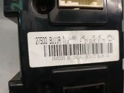 Second-hand car spare part climate control for nissan note (e11, ne11) 1.5 dci oem iam references 275009u11a  275009u11a