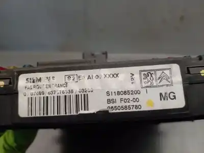 Second-hand car spare part fuse box unit for citroen c2 (jm_) 1.4 oem iam references 9650585780 a118085200 siemens 