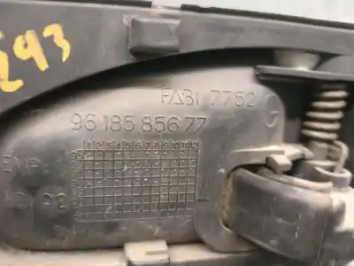 Second-hand car spare part interior left front handle for citroen saxo 1.4 sx oem iam references 9618585677  9143g4