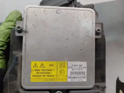 Second-hand car spare part left headlight for bmw 3 touring (e91) 320 d oem iam references 631169427379  63116942721