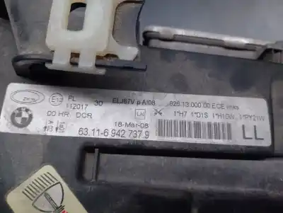 Second-hand car spare part left headlight for bmw 3 touring (e91) 320 d oem iam references 631169427379  63116942721