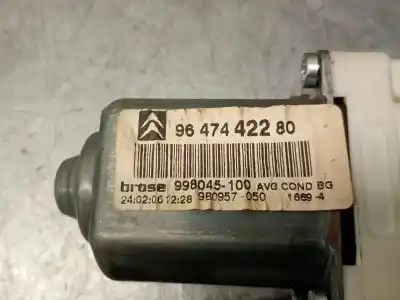 Peça sobressalente para automóvel em segunda mão elevador de vidros dianteira esquerda por citroen c4 coupe lx referências oem iam 9647442280  9221s1