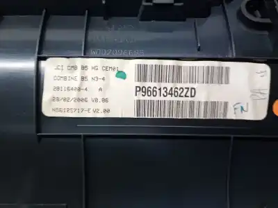 Peça sobressalente para automóvel em segunda mão quadrante por citroen c4 coupe lx referências oem iam 96613462zd  6106vz