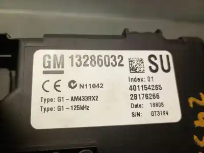 Second-hand car spare part fuse box unit for opel corsa d 1.3 16v cdti oem iam references 13286032  