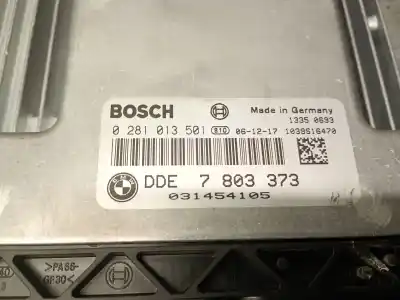 Second-hand car spare part ecu engine control for bmw serie 3 berlina (e90) 320d oem iam references 7803373 0281013501 bosch 