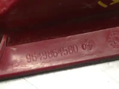 Second-hand car spare part left tailgate light for citroen c2 (jm_) 1.4 oem iam references 9649864580  6350s7