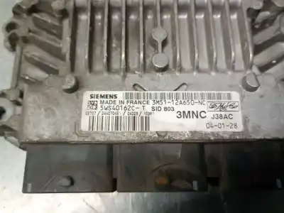 Second-hand car spare part ecu engine control for ford focus c-max (cap) 2.0 tdci cat oem iam references 3m5112a650nc 5ws40162c siemens 