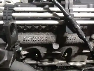 Second-hand car spare part complete engine for seat leon (1p1) 1.9 tdi oem iam references bxe 120526 03g100035m