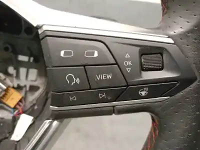 Second-hand car spare part steering wheel for seat ateca (kh7, khp) 1.5 tsi oem iam references 5fa419091  5fa419091