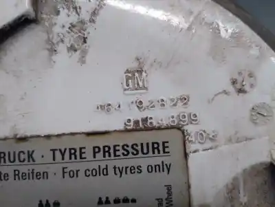 Second-hand car spare part outer fuel cap for opel combo 1.7 16v di cat (y 17 dtl / lk8) oem iam references 464192822  182713