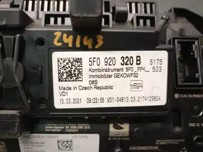 Peça sobressalente para automóvel em segunda mão quadrante por seat ateca (kh7, khp) 1.5 tsi referências oem iam 5f0920320b  5f0920320b