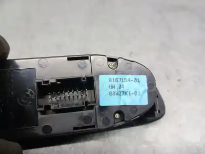 Second-hand car spare part left front power window switch for bmw serie 1 berlina (e81/e87) 2.0 16v oem iam references 9167154  61319216522